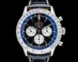 Navitimer B01 Chronograph SS Black Dial