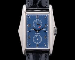 10 Day Power Reserve YEAR 2000 White Gold Blue Dial