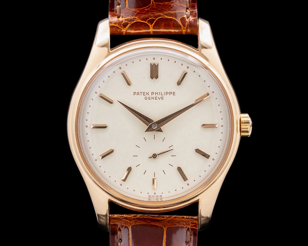 Patek Philippe Vintage Calatrava 2526R ROSE GOLD Enamel Dial