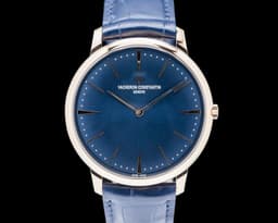 Patrimony Contemporaine 18K Rose Gold Blue Dial UNWORN