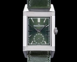 Reverso Tribute Small Seconds SS Green Dial