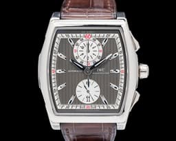 Da Vinci Chronograph Flyback 18K White Gold Gray Dial