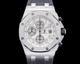 Royal Oak Offshore 26020ST SS Silver Dial