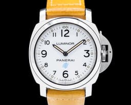 Luminor Base Logo 3 Days SS White Dial