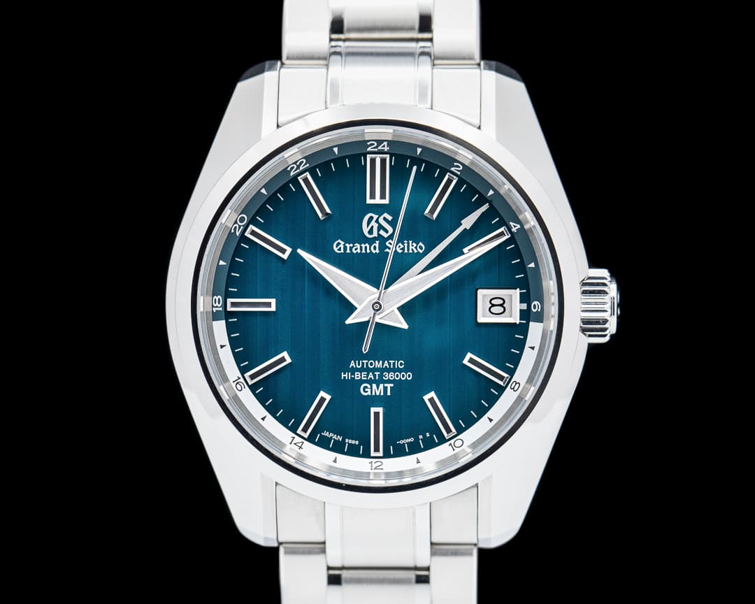 Grand Seiko Hi-Beat 36000 GMT SS Green Dial LIMITED