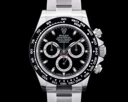 Daytona 116500 Ceramic Bezel SS Black Dial