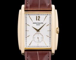 Gondolo 5124J 18K Yellow Gold Manual Wind Silver Dial