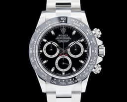 Daytona 116500 SS Black Dial
