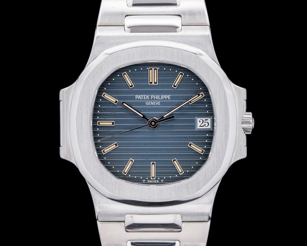 Patek Philippe Nautilus 3800 Automatic Blue Dial SS