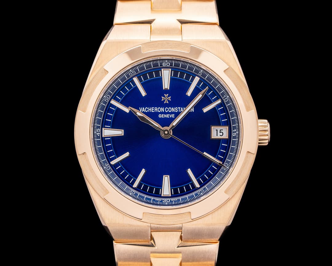 Vacheron Constantin Overseas Automatic 4500V/110R 18K Rose Gold Blue Dial