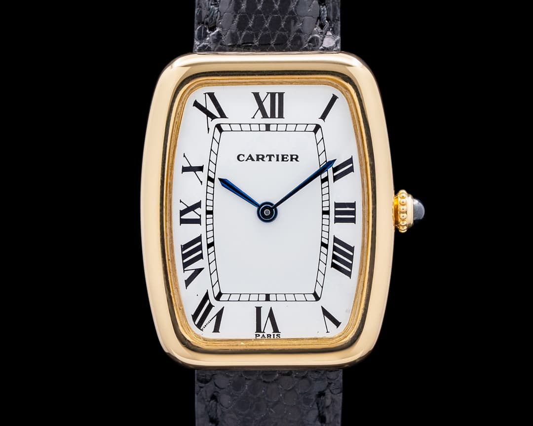 Cartier Faberge Tonneau Paris 7810 18K YG