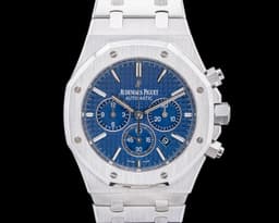 Royal Oak 26320ST Chronograph SS Blue Dial