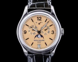 Advanced Research 5450P Annual Calendar Platinum Salmon Dial Limited