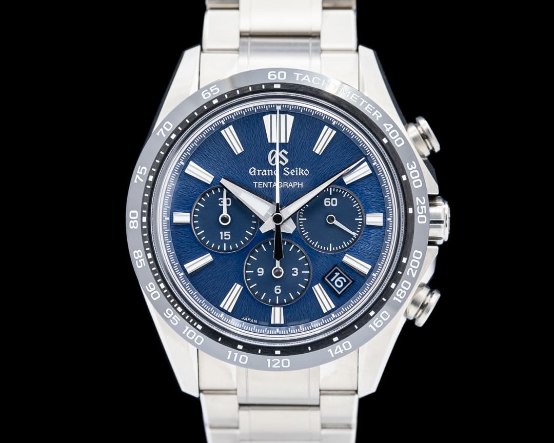 Grand Seiko Evolution 9 Hi-Beat Chronograph "Tentagraph" Titanium