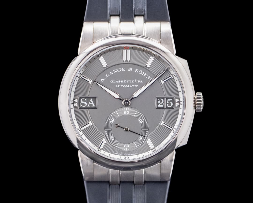 A. Lange and Sohne Odysseus 18K White Gold Grey Dial