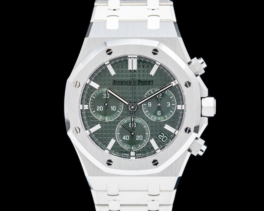 Audemars Piguet Royal Oak Chronograph SS Green Dial