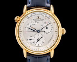Master Geographic 18K Yellow Gold Silver Dial