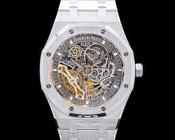 Royal Oak 15407ST Double Balance Openworked SS