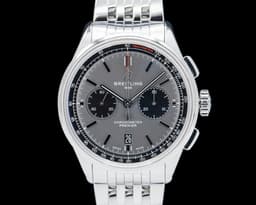 Premier B01 Chronograph Grey Dial 42 SS