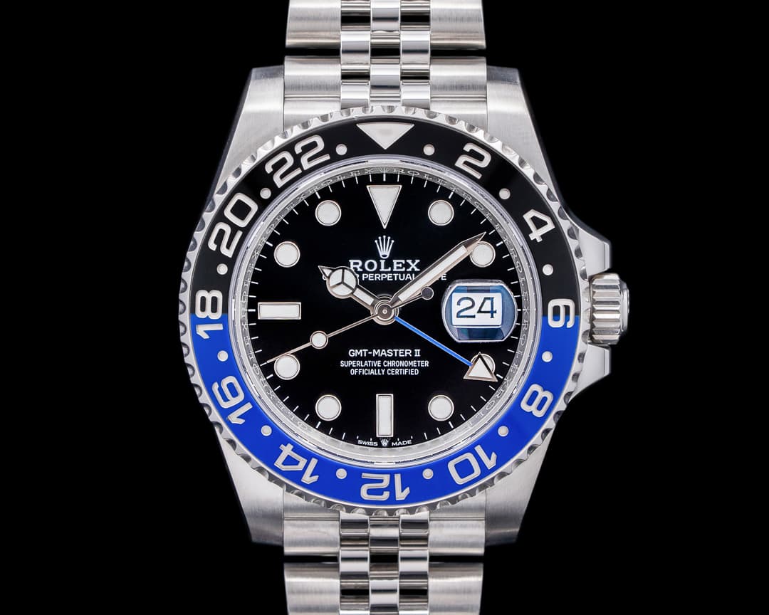 Rolex GMT Master II 126710BLNR "Batman" SS Jubilee Black Dial