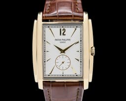 Gondolo 5124J 18K Yellow Gold Manual Wind Silver Dial