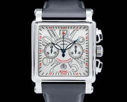 Conquistador Cortez Chronograph SS Silver Dial