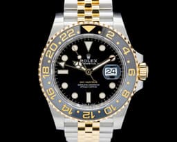 GMT Master II SS / 18K Yellow Gold Jubilee Black Dial