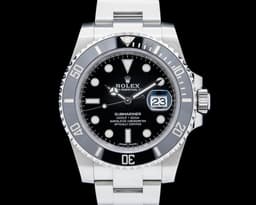 Submariner 116610LN Ceramic SS Black Dial