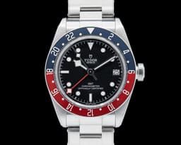 Heritage Black Bay GMT SS Black Dial