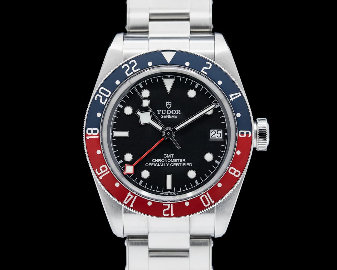 Tudor Heritage Black Bay GMT SS Black Dial