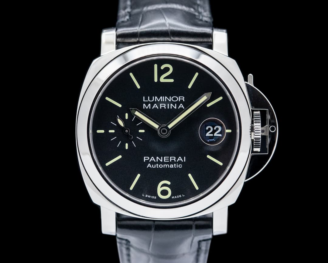 Panerai Luminor Marina SS Black Dial