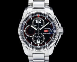 Gran Turismo GT XL Chronograph SS Black Dial