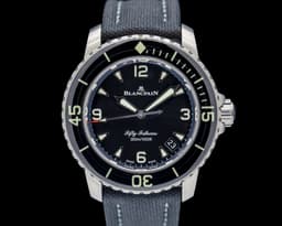 Fifty Fathoms Titanium Black Dial 2025 UNWORN