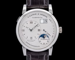 Lange 1 Moon 109.025 Platinum Silver Dial