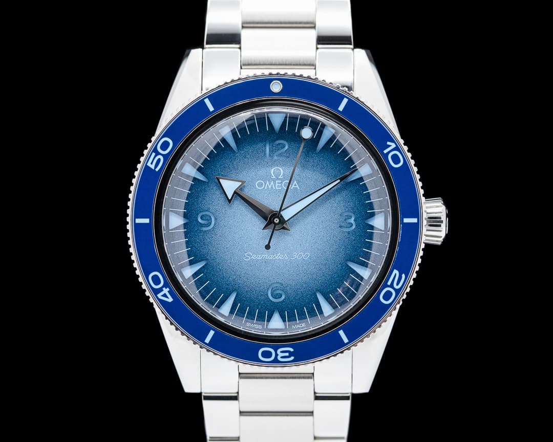 Omega Seamaster 300 Co-Axial SS Summer Blue Dial 2024