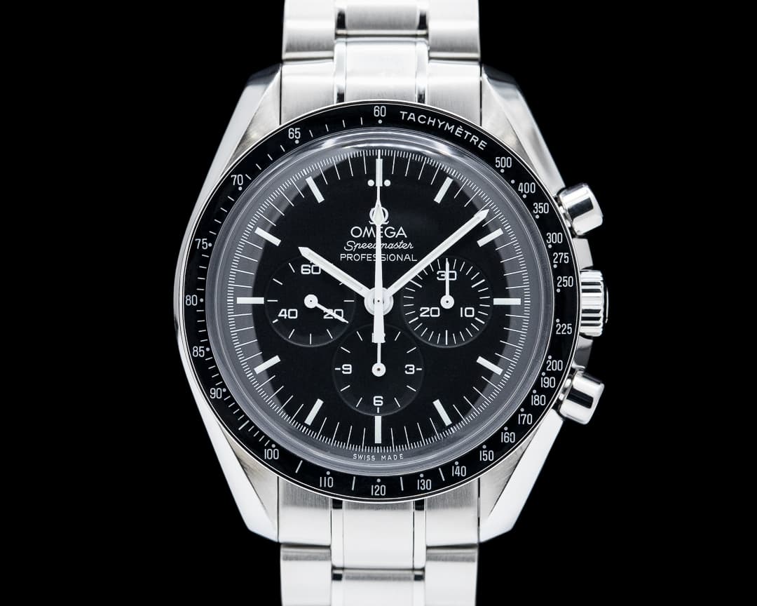 Omega Speedmaster Professional SS Black Dial