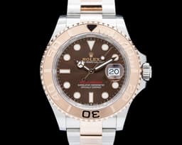 Yacht Master 126621 18K / SS Chocolate Brown Dial
