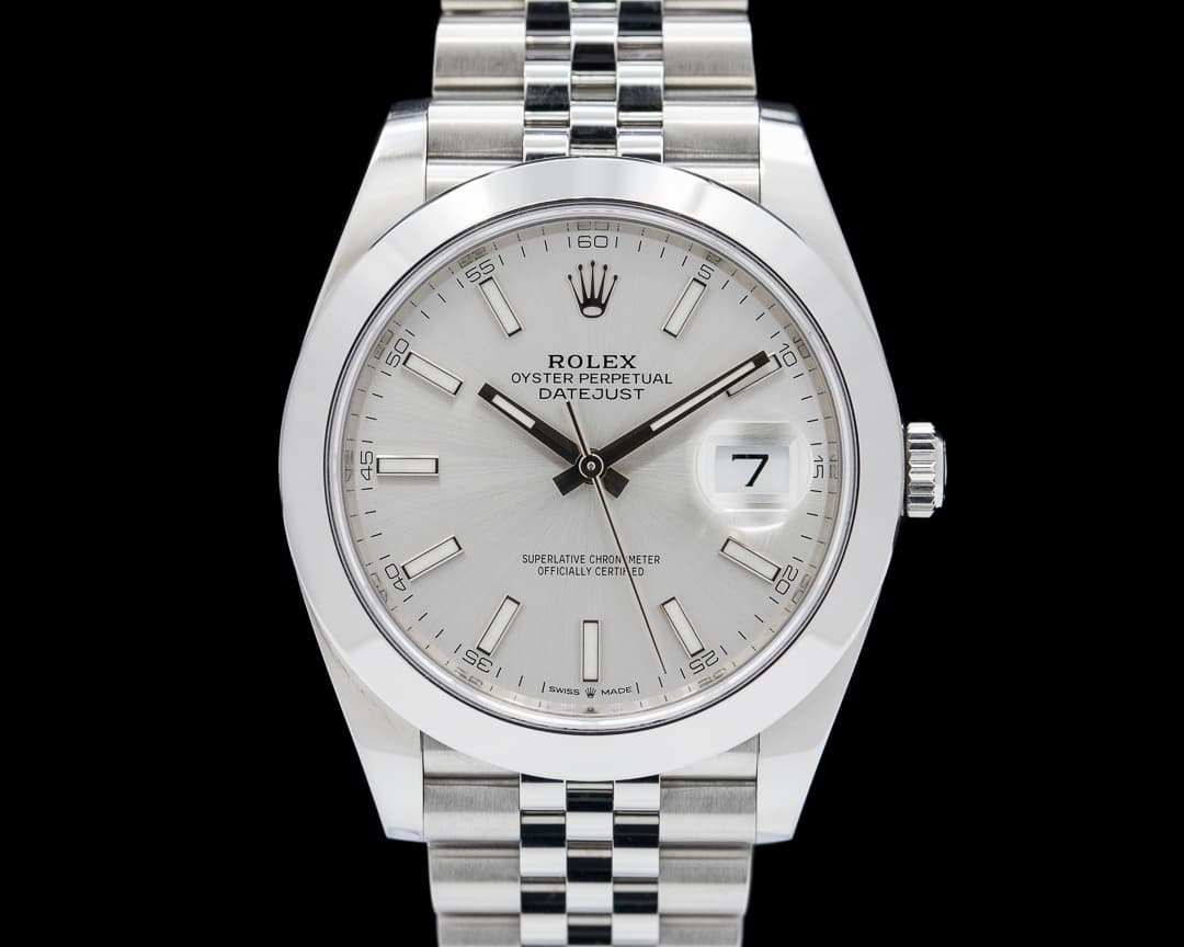 Rolex Datejust 41 SS Jubilee Silver Dial