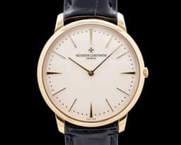 Patrimony Contemporaine 18K Rose Gold Silver Dial