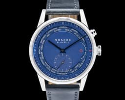 Zurich Weltzeit World Timer SS Blue Dial