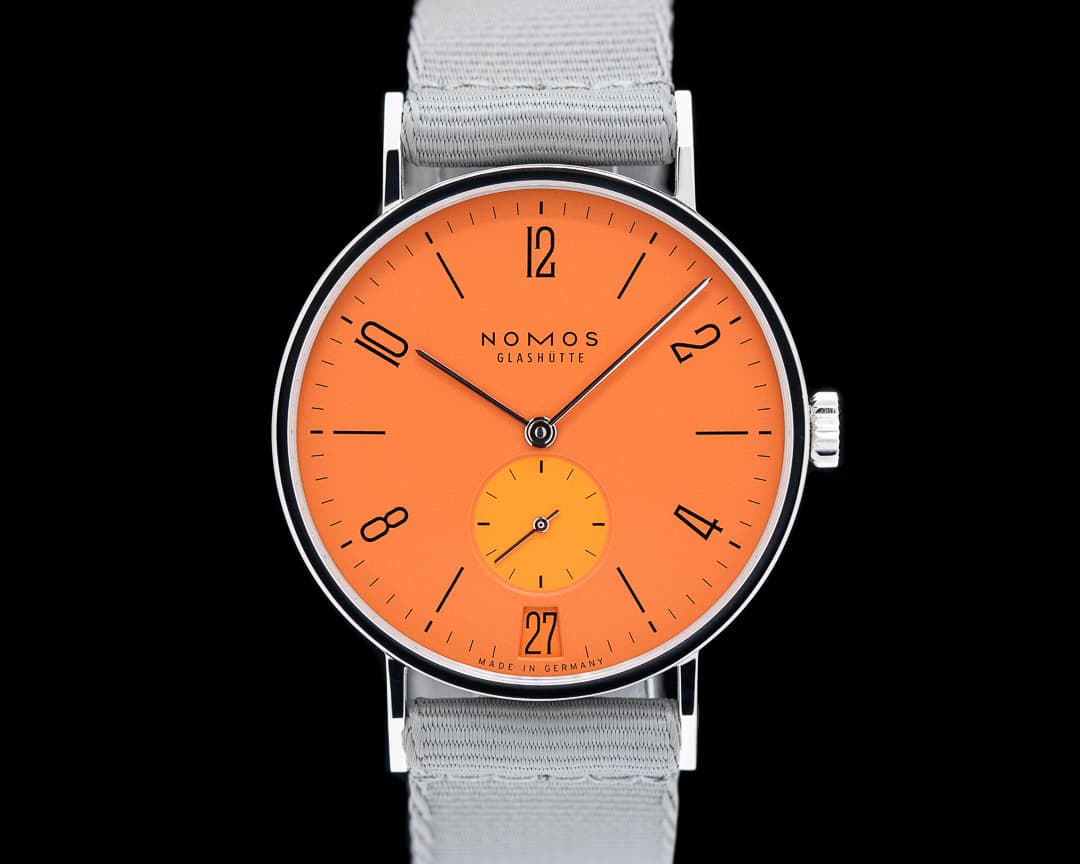Nomos Tangente Datum Poporange SS Orange Dial 2024 LIMITED
