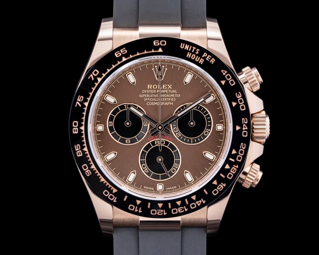 Rolex Daytona 116515LN 18K RG / Chocolate Dial
