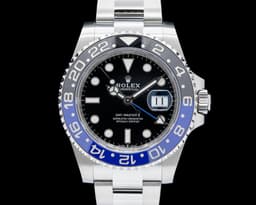 GMT Master II 126710BLNR "Batman" SS Black Dial