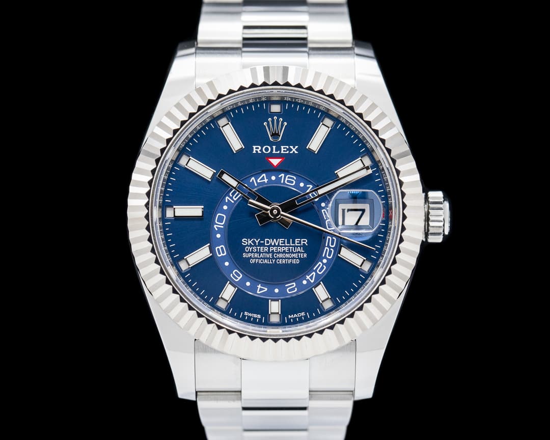 Rolex Sky-Dweller 326934 SS Blue Dial
