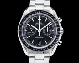 Speedmaster Co-axial Chronometer Chronograph SS Black Dial
