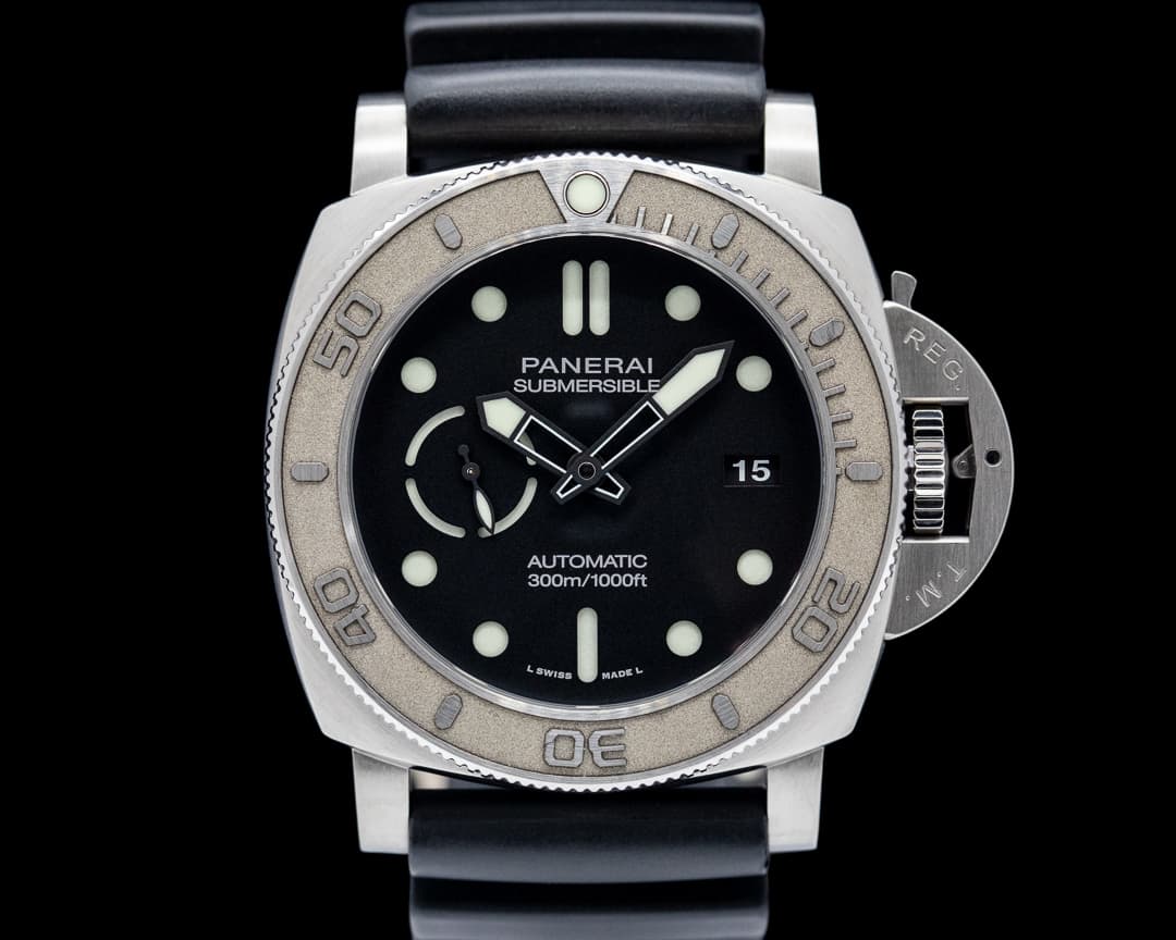 Panerai Luminor Submersible 47 "Mike Horn" Edition Titanium Black Dial