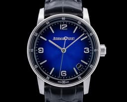 Code 11:59 Automatic 18K White Gold Blue Dial