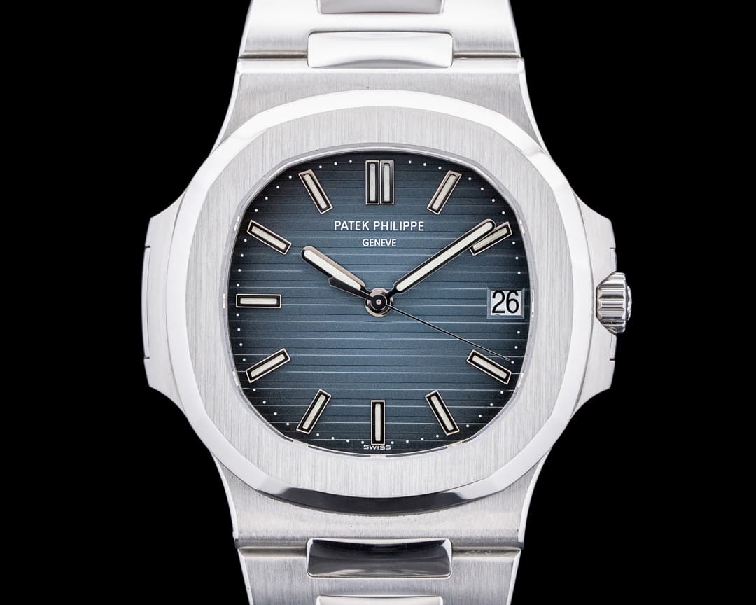 Patek Philippe Jumbo Nautilus 5711/1A SS Blue Dial