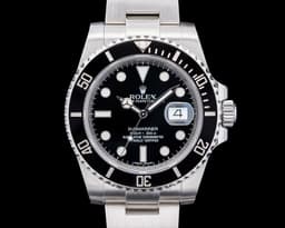Submariner 116610LN Ceramic SS Black Dial