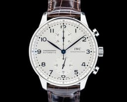 Portuguese Chronograph SS Silver Dial